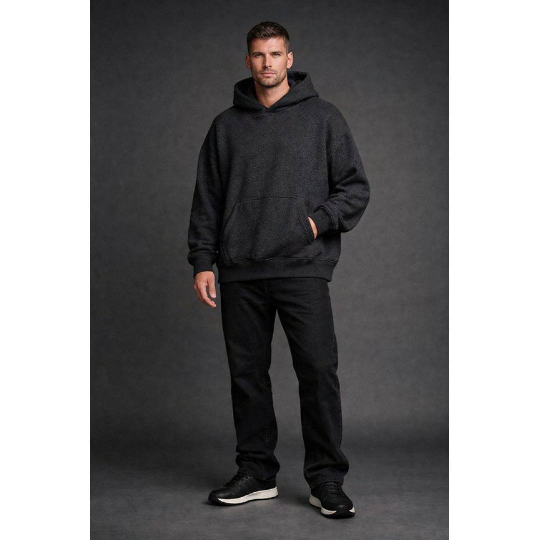 Printed Jacquard oversized hoodies