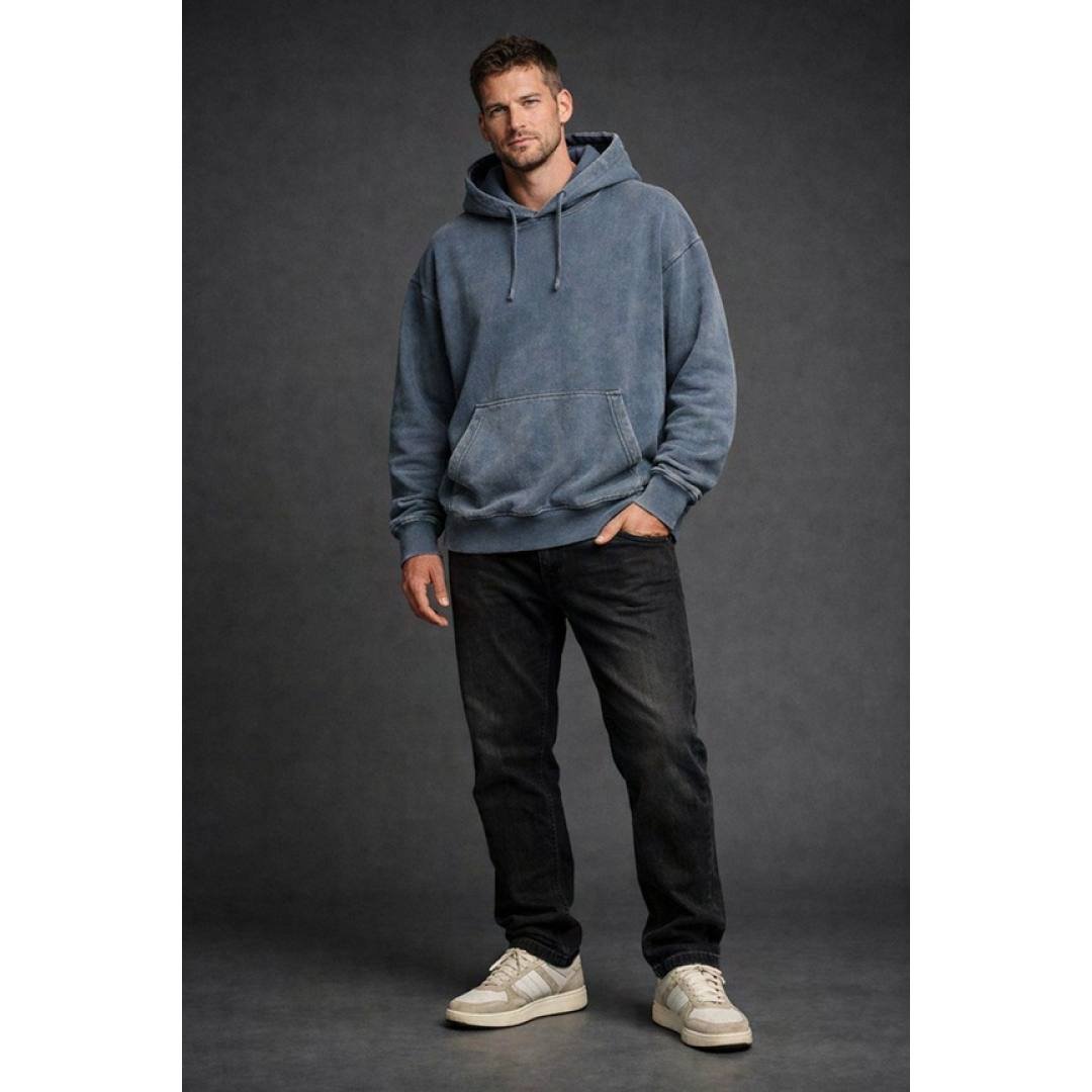 Stone washed hoodies