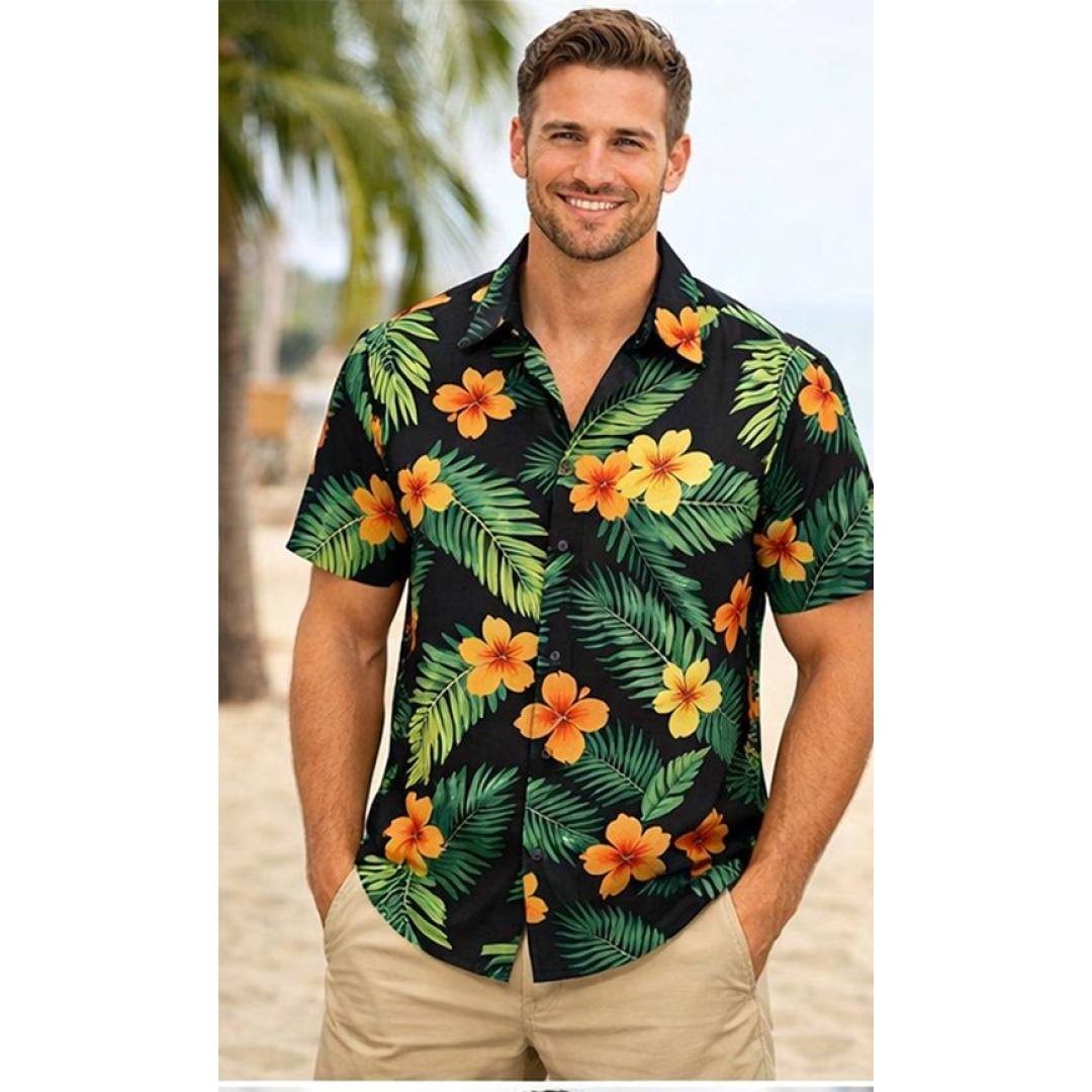 Regular fit half sleeves Printed Casual shirts