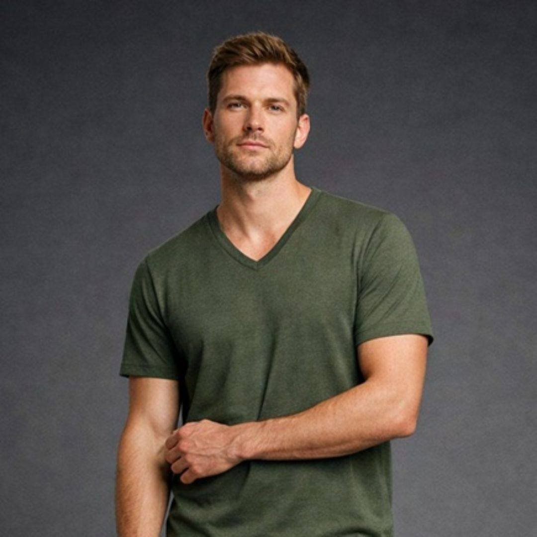 V-neck Regular fit T-shirt